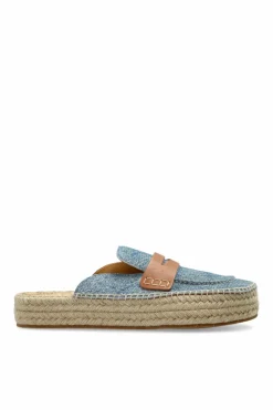 JW Anderson BLUE Denim Slides