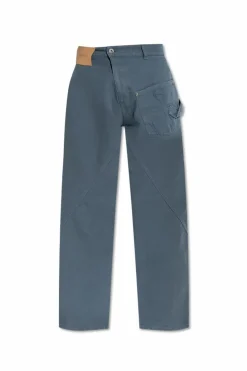 JW Anderson BLUE Jeans with logo
