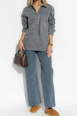 JW Anderson BLUE Jeans with logo