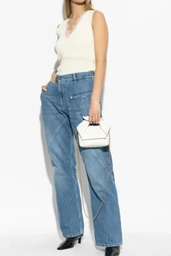 JW Anderson BLUE Jeans with logo