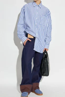 JW Anderson BLUE Oversized shirt