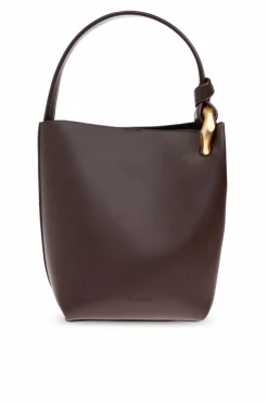 JW Anderson BROWN Shoulder bag `Corner` bucket type