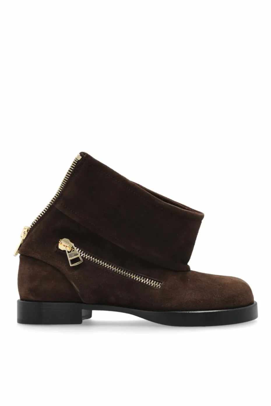 JW Anderson BROWN Suede booties