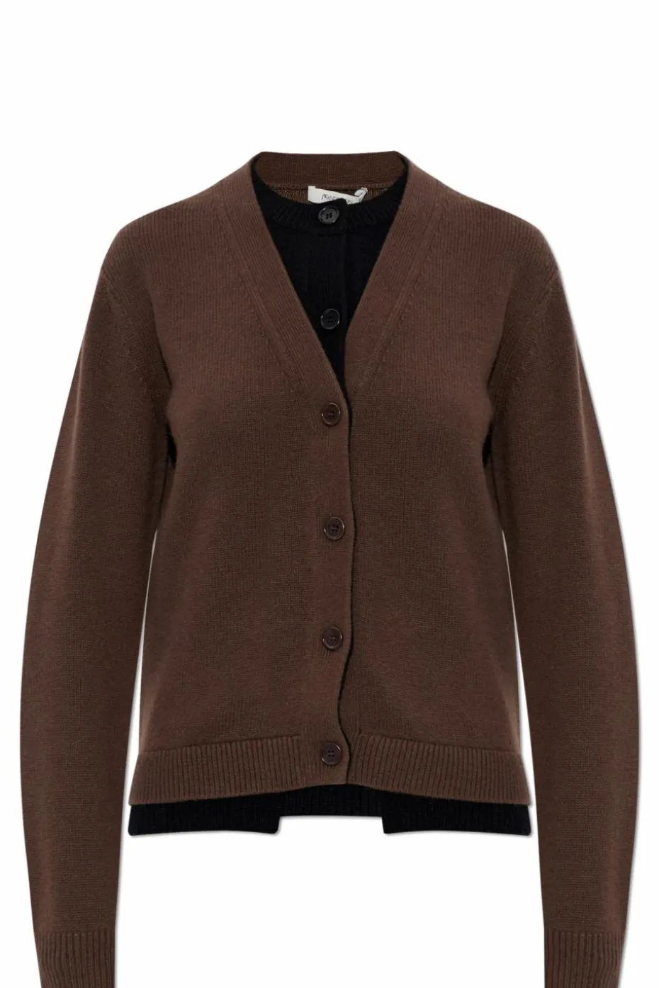 JW Anderson BROWN Wool cardigan
