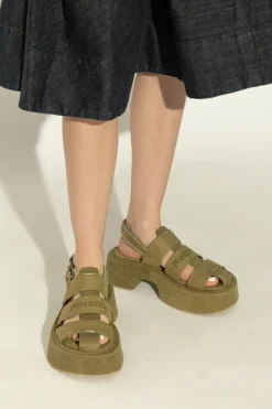 JW Anderson GREEN Leather boots