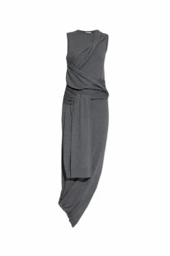 JW Anderson GREY Asymmetric dress with tie