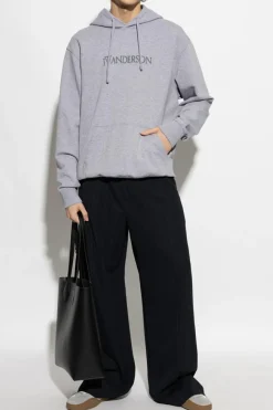JW Anderson GREY Logo sweatshirt