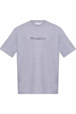 JW Anderson GREY T-shirt with logo