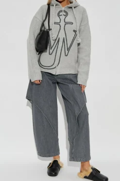JW Anderson GREY Wool cardigan