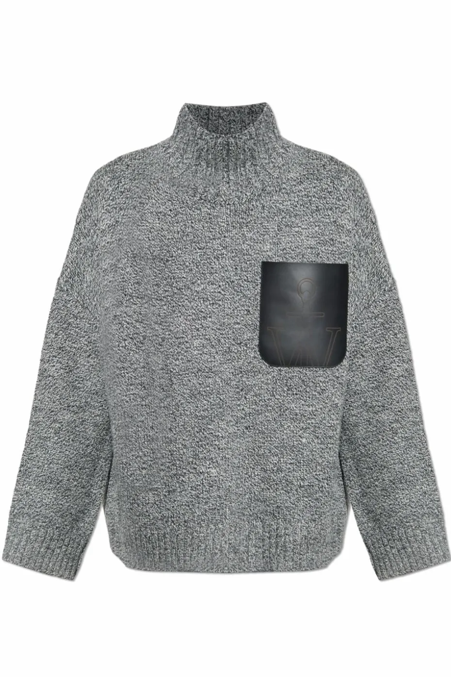 JW Anderson GREY Wool turtleneck