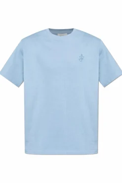 JW Anderson light blue T-shirt with logo