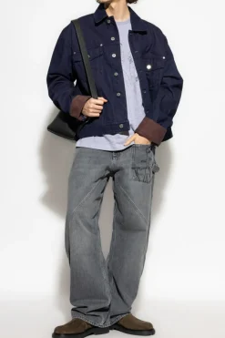 JW Anderson NAVY BLUE Denim jacket
