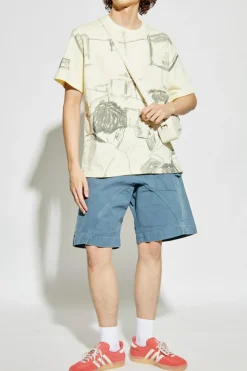 JW Anderson YELLOW Printed T-shirt