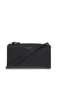 Kate Spade BLACK 'Knott Small' shoulder bag with logo