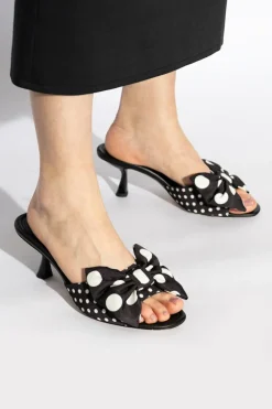 Kate Spade BLACK Rue heeled mules