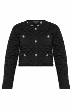 Kate Spade BLACK Short quilted jacket