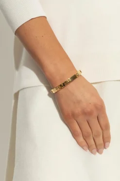 Kate Spade GOLD Bracelet with embossed logo
