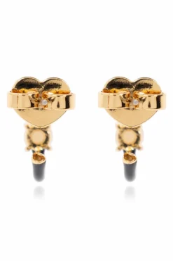 Kate Spade GOLD Earrings with shimmering crystals