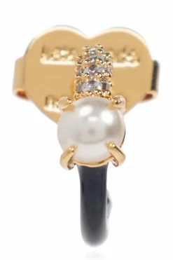Kate Spade GOLD Earrings with shimmering crystals