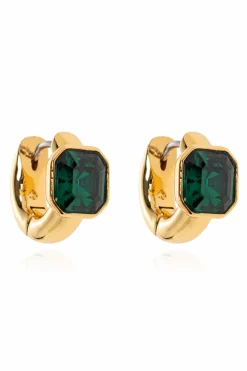 Kate Spade GOLD Earrings with shimmering crystal