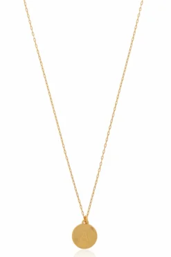 Kate Spade GOLD Necklace with an `A` pendant