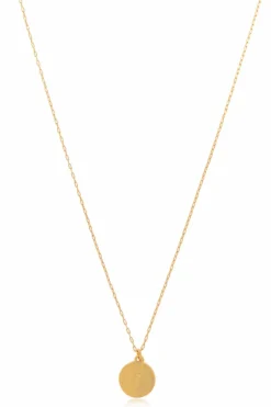 Kate Spade GOLD Necklace with `T` pendant