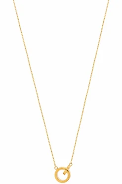Kate Spade GOLD Necklace with shimmering crystal pendant