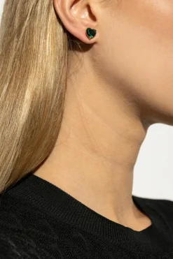 Kate Spade GREEN Brass earrings