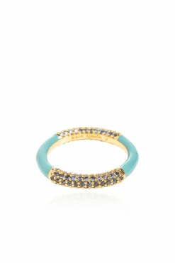Kate Spade GREEN Set of three rings