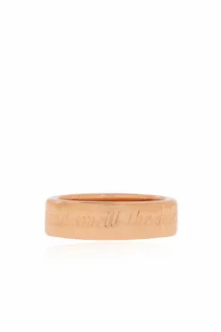 Kate Spade PINK Ring with logo