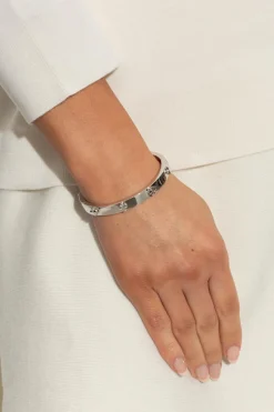 Kate Spade SILVER Bracelet with embossed logo