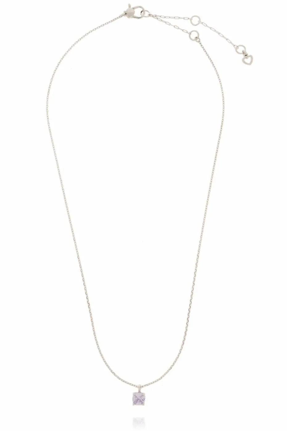 Kate Spade SILVER Necklace with Pendant