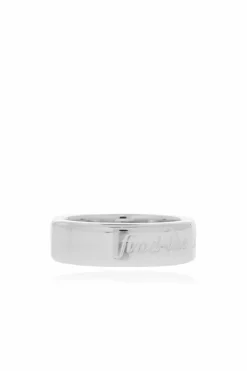 Kate Spade SILVER Ring with Logo