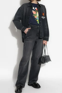 Kenzo BLACK Jeans with logo