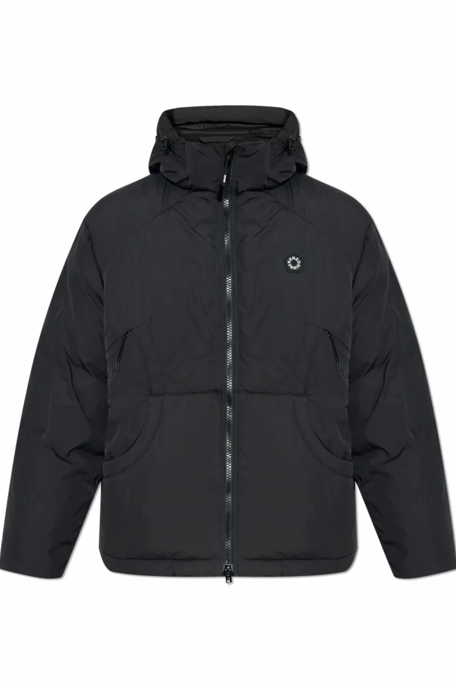 Kenzo BLACK Puffer jacket with logo