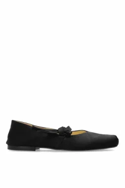 Kenzo BLACK Satin Ballerinas
