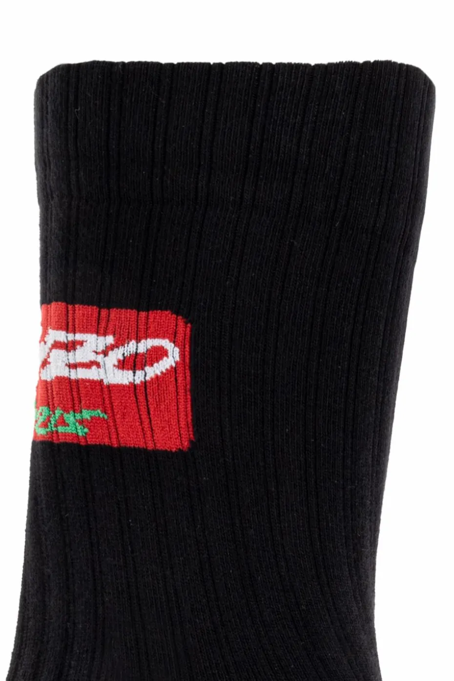 Kenzo BLACK Socks with logo