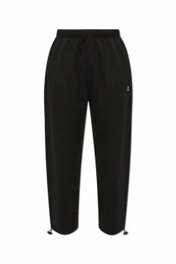 Kenzo BLACK sweatpants with logo patch