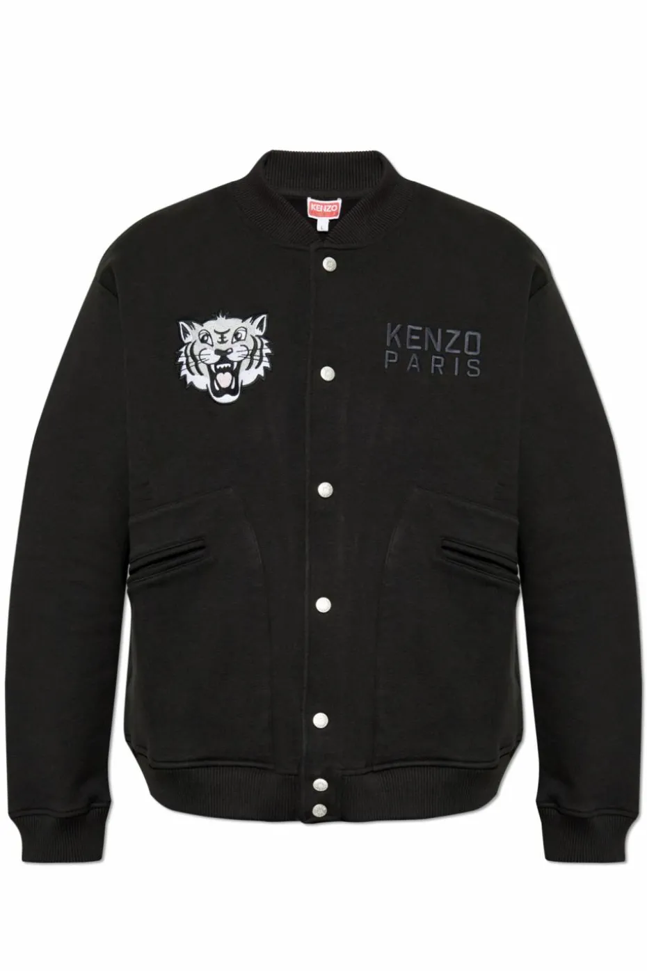 Kenzo BLACK Sweatshirt with tiger motif