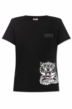 Kenzo BLACK T-shirt with logo