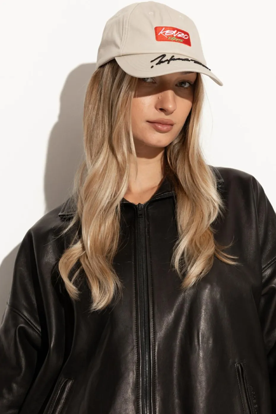 Kenzo cream Baseball cap