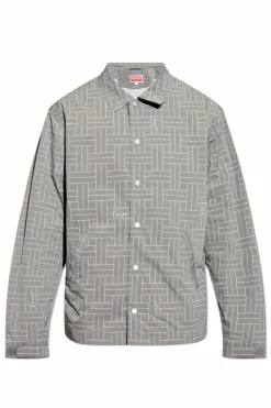 Kenzo GREY Jacket with collar