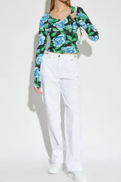 Kenzo MULTICOLOUR Top with floral motif