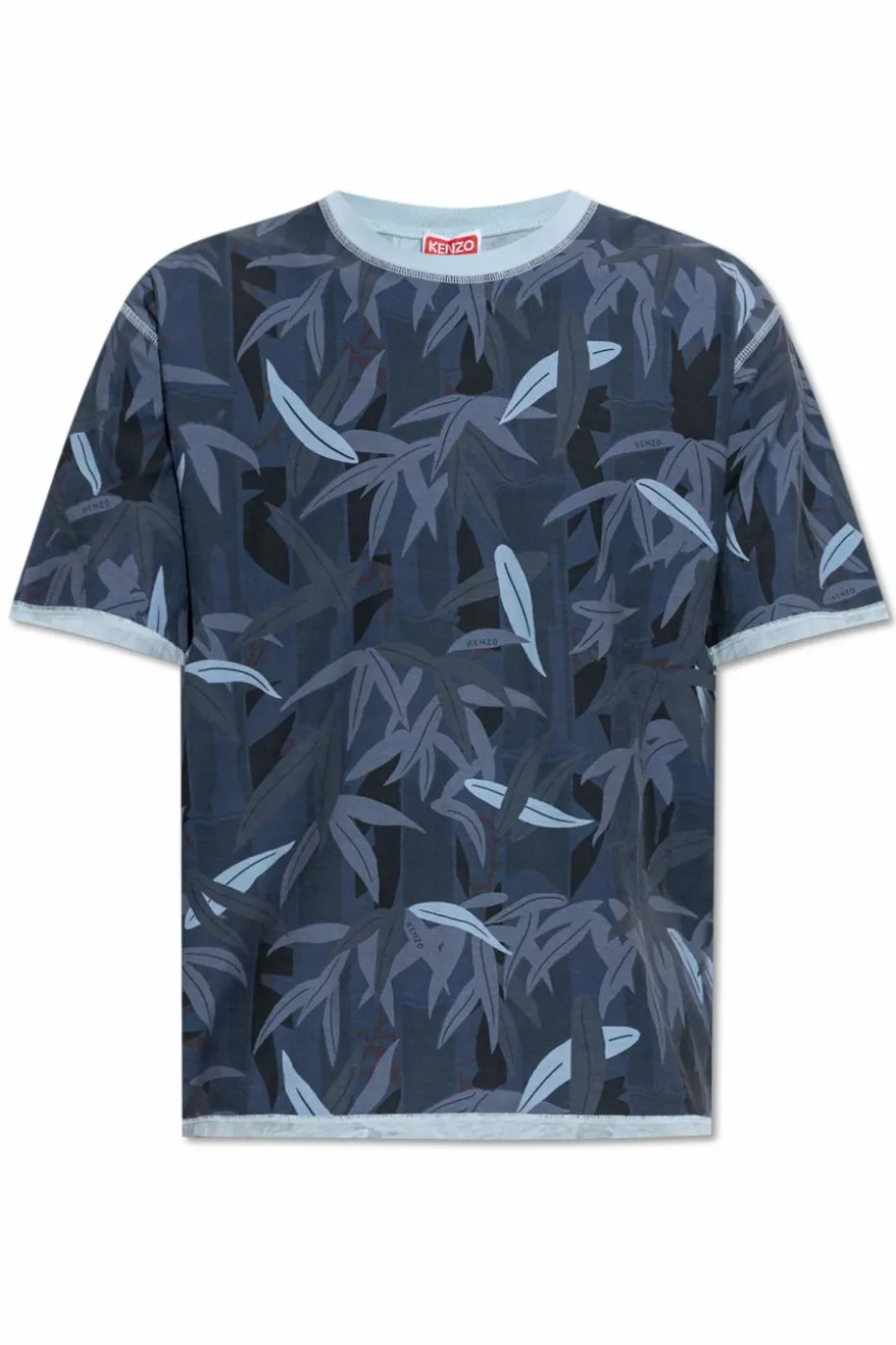 Kenzo NAVY BLUE T-shirt with logo