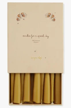 Konges Sløjd beige 20-pack birthday candles