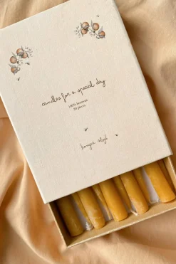 Konges Sløjd beige 20-pack birthday candles