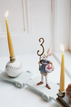 Konges Sløjd beige 20-pack birthday candles