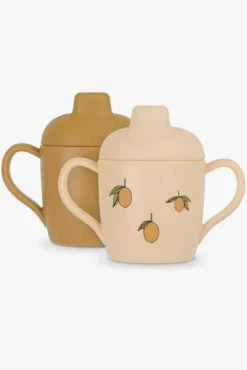 Konges Sløjd beige Set of two sippy cups