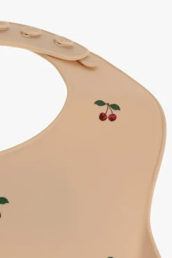 Konges Sløjd BROWN Silicone bibs two-pack