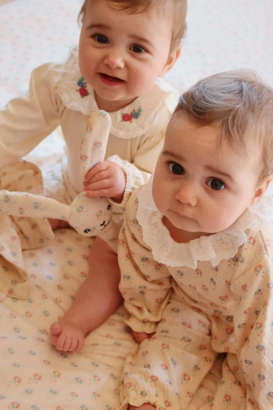 Konges Sløjd cream Bodysuit with Collar